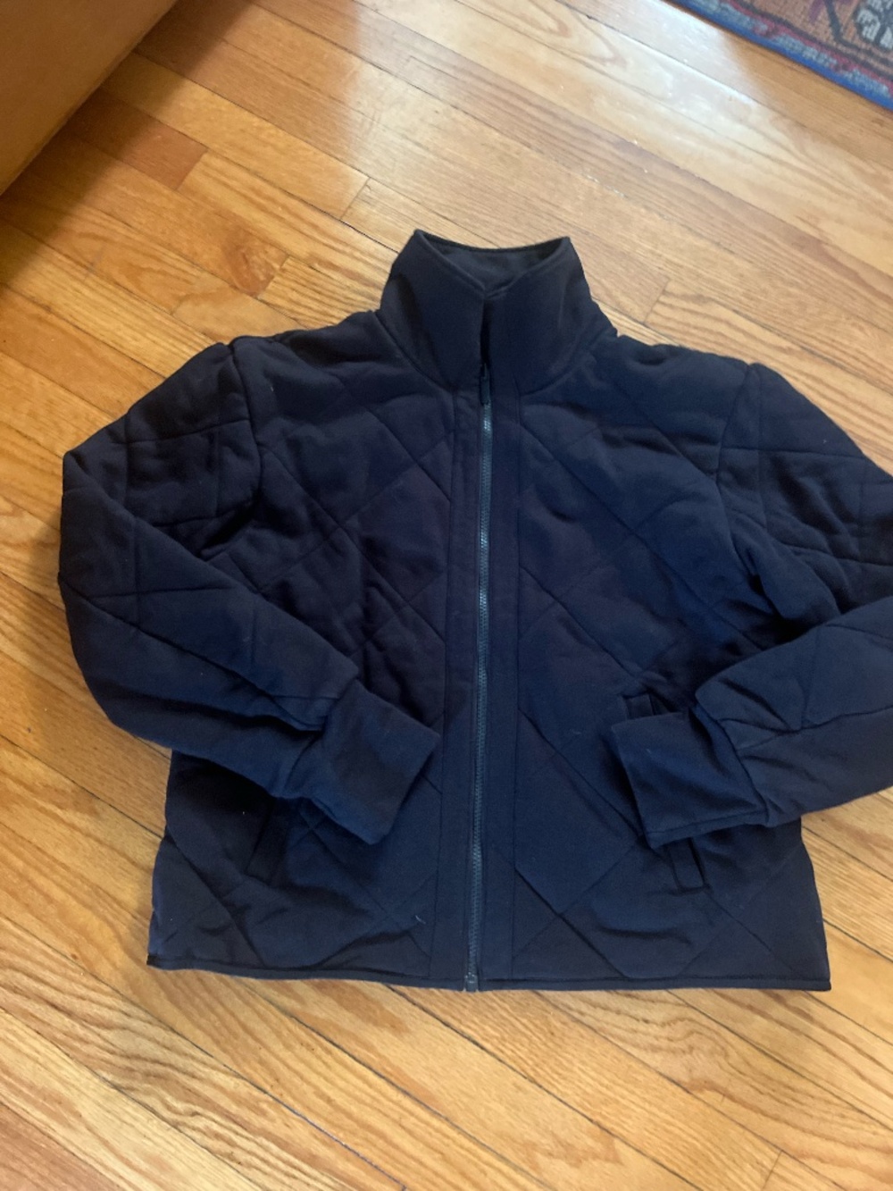 Lululemon REVERSIBLE Forever Warm Jacket in Black sz 12